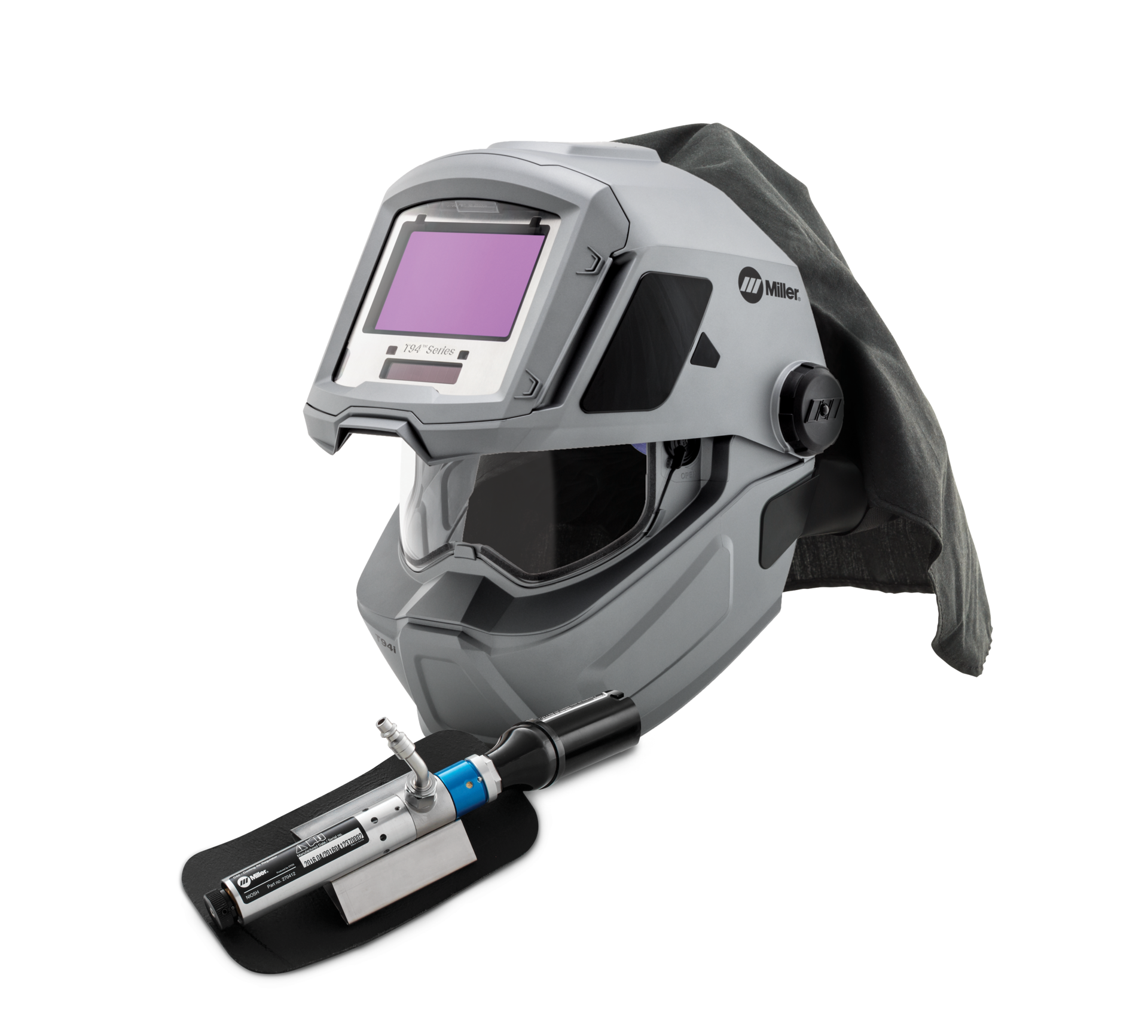 lincoln welding helmet with respirator