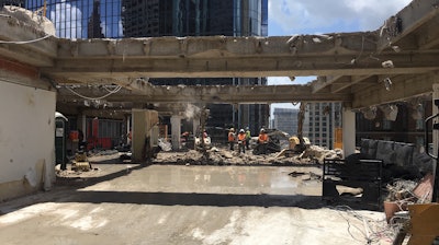 Grant Mackay had 26 of its trained and experienced operators and laborers onsite.