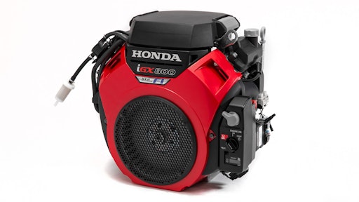 Honda V Twin I Gx800 Red Left View