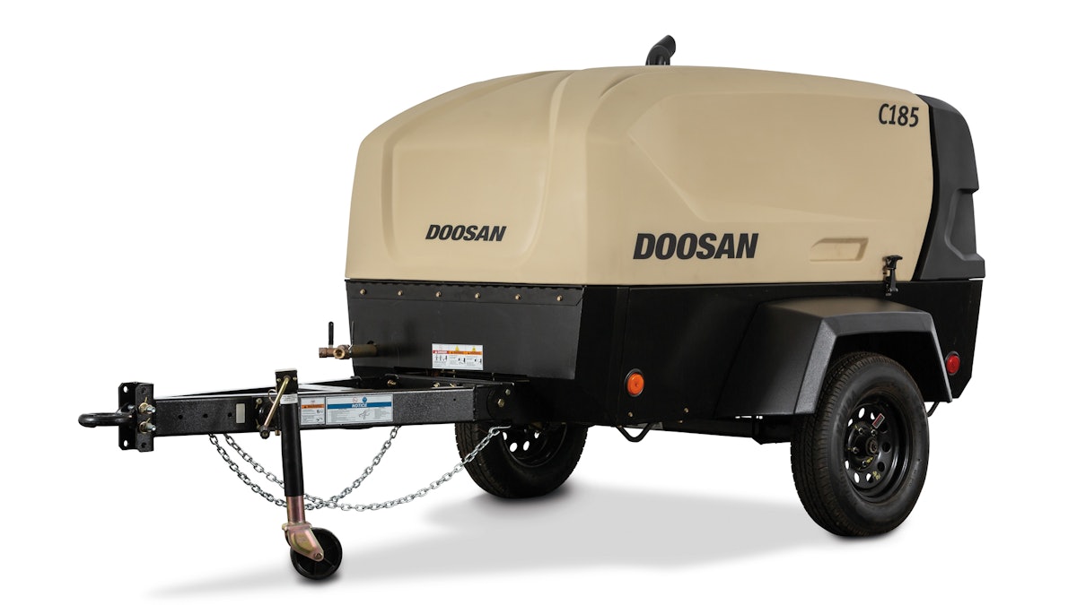 Doosan Redesigns C185 Air Compressor From Doosan Portable Power For