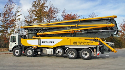 Liebherr 50 Xxt Concrete Pump Truck Print2