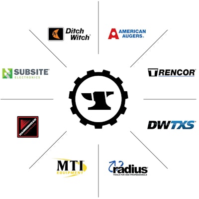 How many Charles Machine Works brands, you ask? These.