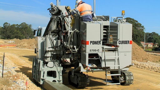Power Curber 5700 C From Power Curbers Inc For Construction Pros