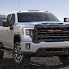 2020 GMC Sierra HD AT4 is a new off-road version marked by off-road suspension with Rancho Shocks, skid plates, Eaton locking rear differential and 18-in. wheels.