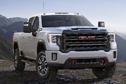 2020 GMC Sierra HD AT4 is a new off-road version marked by off-road suspension with Rancho Shocks, skid plates, Eaton locking rear differential and 18-in. wheels.