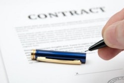 Contract With Pen Free Digital Photos