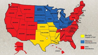 Having EDCO product regionally placed in three distributor territories means shorter shipping distances and pick up options.