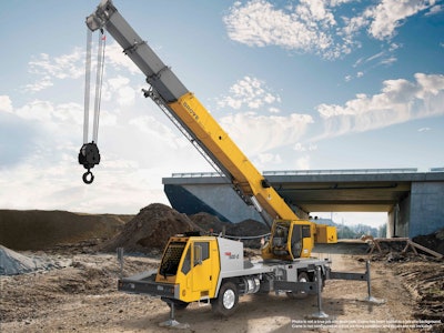 Grove Tms500 2 Truck Crane At Crane Days 2018