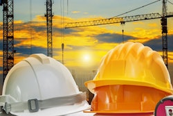 Hardhats And Cranes Freedigitalphotos