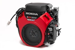 Honda V Twin I Gx800 Red Left View