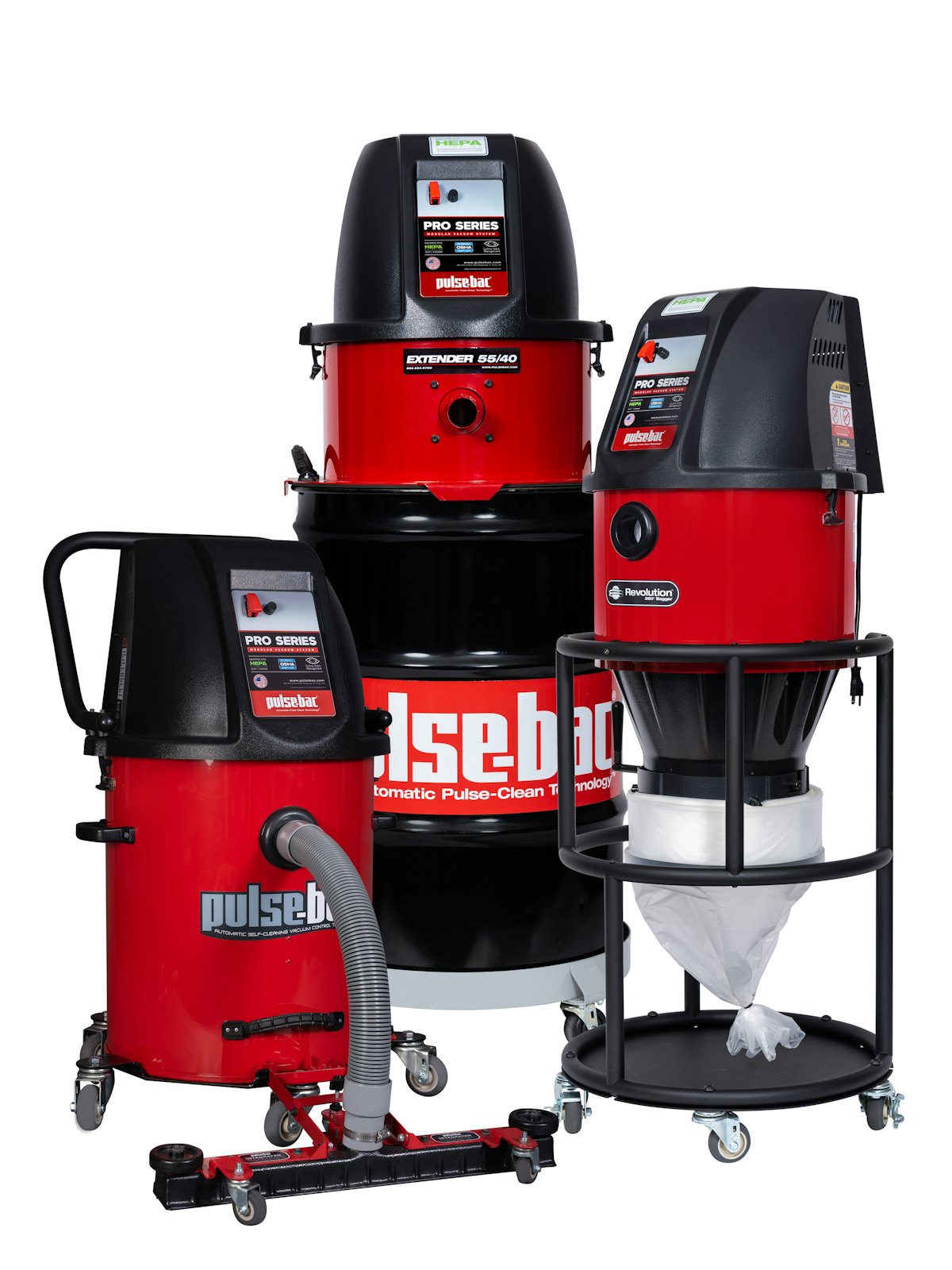PulseBac Vacuum Systems Announces the New PROSeries Line of Vacuums