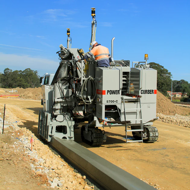 Curberster Machine Power Curber 5700-C From: Power Curbers Inc. | For Construction Pros