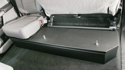 Tuffy Ford F Series Under Rear Seat Security Lockbox Closed 316