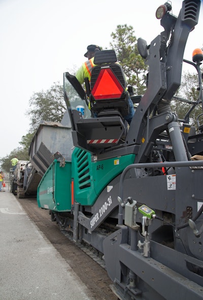 Vogele Super 2100 3i Cir Fla