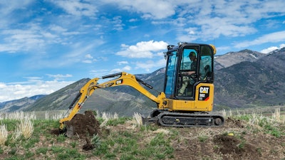 The new Cat 302CR Next generation mini excavator.