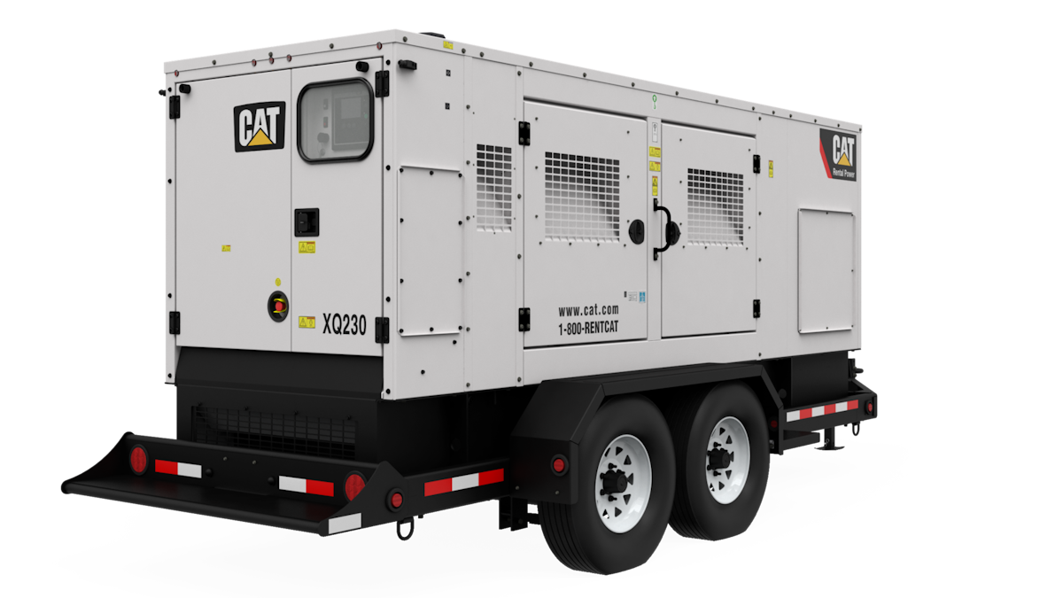Cat Xq230 Mobile Diesel Generator Set From Caterpillar Cat