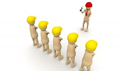 Leader Talking To Crew Freedigitalphotos