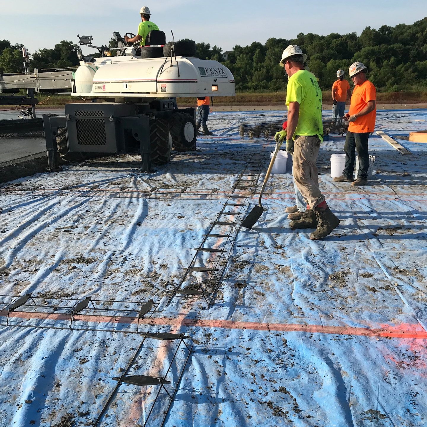 Prepping, Placing & Finishing Medium to Large Concrete Slab on Grade