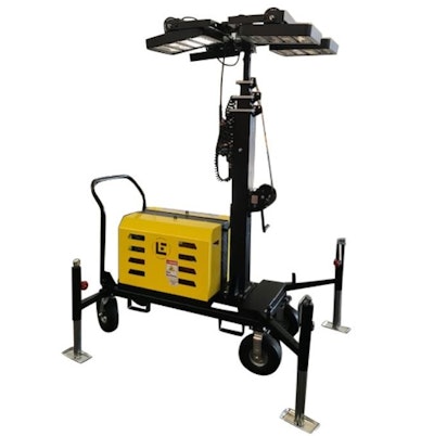 Lind Equipment's LE980LEDV-T4 light tower