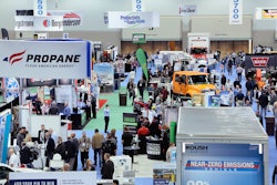 Vocational trucks on display at the Work Truck Show 2019.