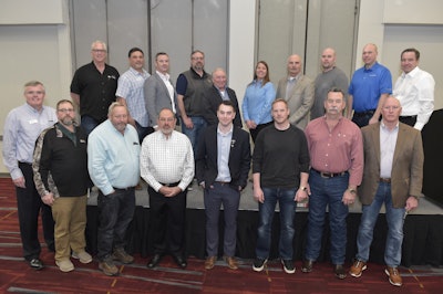 ACPA Board of Directors: Top Row: Doug Marquis, Chris Pernicano, Tony Inglese, Nathan Germany, Dennis Andrews, Beth Langhauser, Gary Brown, Todd Morgan, Eric Duiker, Bill Dwyer. Front Row: Tom O’Malley, Tony Biddle, Bobby Lavender, Gabriel Ojeda, Caleb Thompson, Daryl Dika, Carl Walker, Wayne Bylsma.