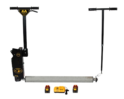 Curb Roller Batt Screed 6000 Battery Powered Roller Screed