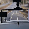RoadBotics’ pavement assessment technology works by mounting a smartphone to the windshield of a vehicle – in this case, a street sweeper. The smartphone collects images of the road surface using the company’s proprietary RoadSense app as the vehicle travels the roads.