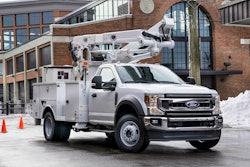 The new Ford F-600 offers a maximum GVWR of 22,000 lbs. and fills a niche between the company's current F-550 and the larger F-650.