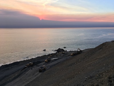 Construction Intern of the Year Kent Beecham interned with general engineering contractor, John Madonna Construction, San Luis Obispo, CA, as an operating engineer on the Highway 1 landslide project in Big Sur. He was a dozer-excavator operator.