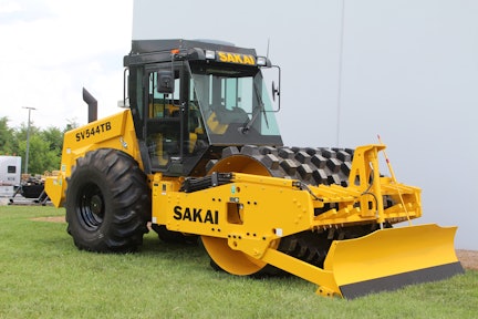 Sakai Single-Drum Vibratory Rollers with Tier 4 Final Engines From 