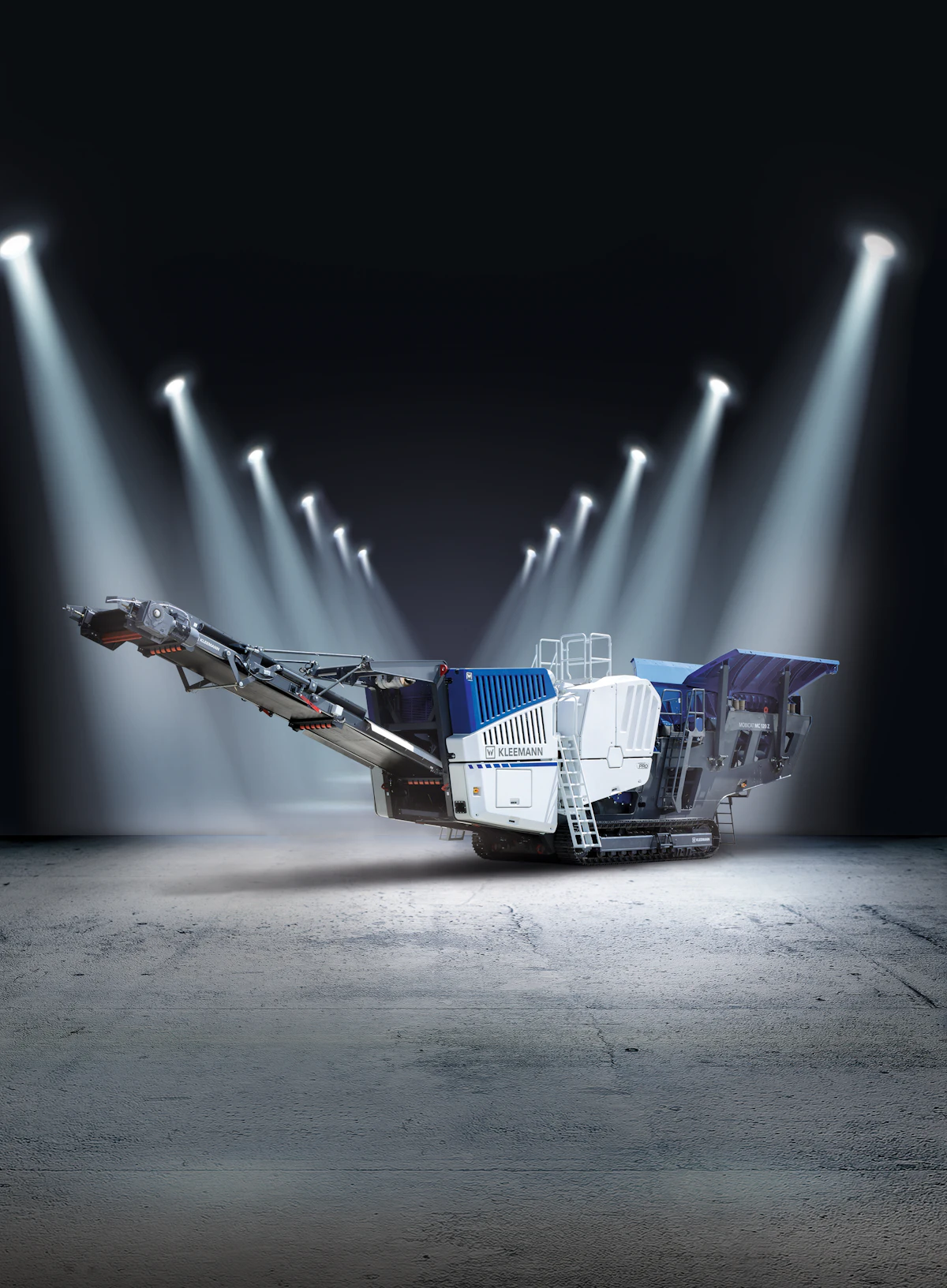 Kleemann Mobicat Mc 120 Z Pro Track Mounted Jaw Crusher From Kleemann