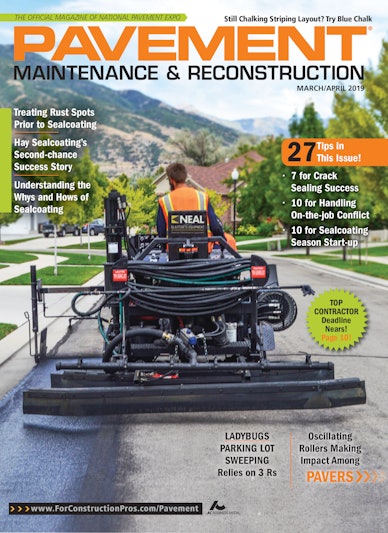 Pavement Maintenance & Reconstruction March/April 2019