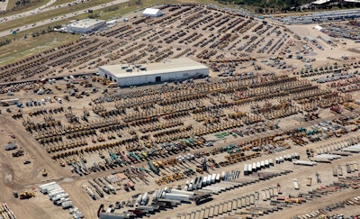 A sea of equipment stretched over the 220-acre Ritchie Bros. auction site in Orlando, FL last week as the company hosted its largest auction ever.