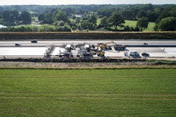 BT Beton-Technik used cutting-edge paving technology to build 47.6-ft.-wide dual-layer concrete pavements precisely, economically and quickly – while reliably meeting the client's tight schedule.