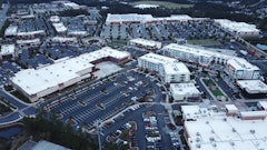 Precision Striping & Lot Restorations applied 14,000 gallons of sealer in two coats and used two ride-on striping machines to apply 2,000 gallons of paint to 8,000 lines.