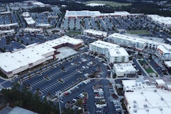 Precision Striping & Lot Restorations applied 14,000 gallons of sealer in two coats and used two ride-on striping machines to apply 2,000 gallons of paint to 8,000 lines.