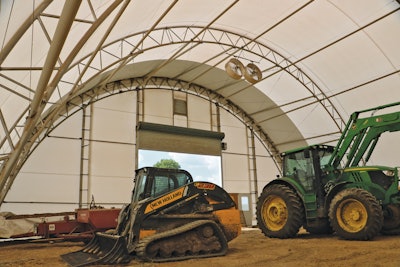 Fabric buildings provide an economical and sustainable option for protecting your equipment investment.