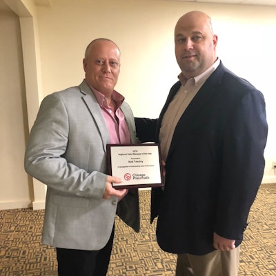 Rob Teasley won the Regional Sales Manager of the Year award.
