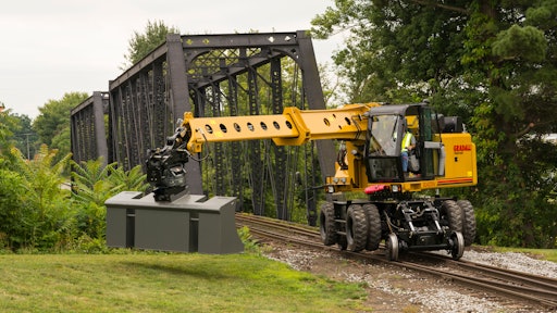 Gradall Rail Bauma