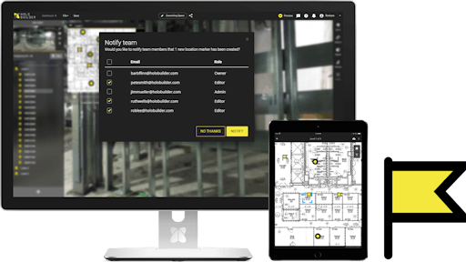 JobWalk Planner enables off-site stakeholders to pre-plan construction documentation sequences for their teams.