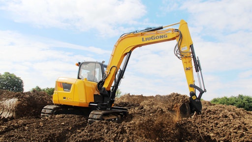 909ECR compact excavator