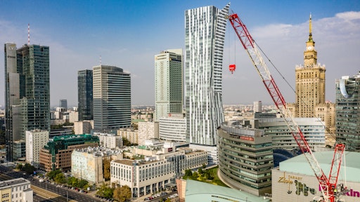 Terex Tower Cranes In Warsaw 2