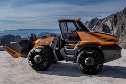 Case's concept ProjectTETRA can operate using biomethane for a more sustainable, carbon neutral production cycle, or natural gas.