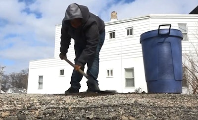 Monte Scott, a 12-year old boy from Muskegon Heights, MI, doesn't want something catastrophic to happen to his mom's car, so he's doing his small part to help prevent that. According to WZZM13 in Muskegon, Monte has already filled 15 potholes on his street and has plans for more.