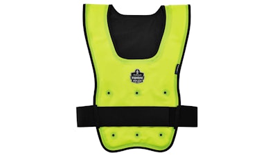 Ergodyne Chill-Its 6687 Dry Evaporative Cooling Vest, front