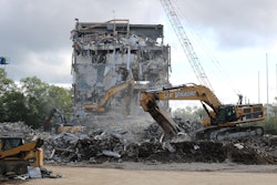 J.R. Vinagro completed the demolition job with zero injuries.