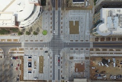 Foundation Square features four distinct plazas made up of nearly 100,000-square-feet of Pavestone pavers.
