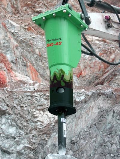 Montabert Sc 42 Hydraulic Breaker 5a7c8c2ec7330