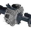 Allison AXE integrates one or two high-speed electric motors and a multi-speed transmission, eliminating need for additional driveshafts and support structures.