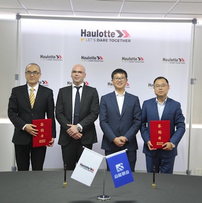 Haulotte Signs Strategic Cooperation With Zhongneng United